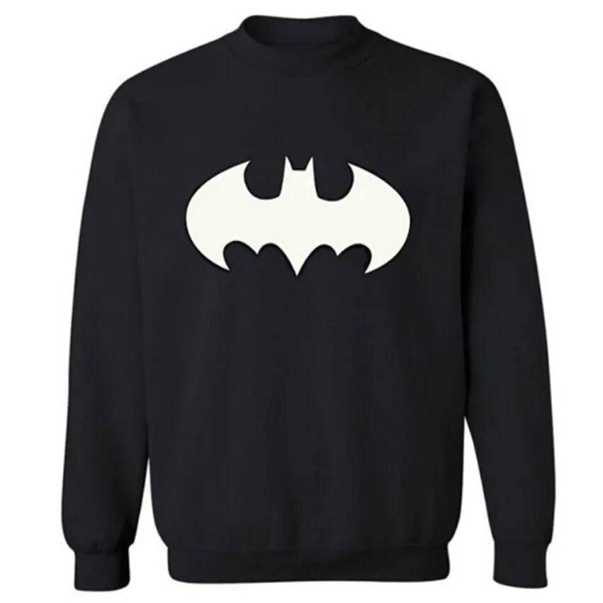 New font b Men s b font BATMAN long sleeve T font b shirt b font