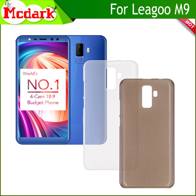 

ocube For Leagoo M9 Case Luxury Protector PC Clear Case Hard Plastic Case Shell Back Cover Phone Cases 5.5 inch For Leagoo M9