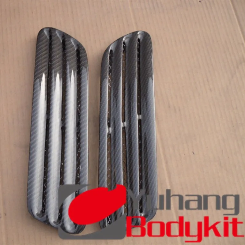 

For Evolution Evo 10 Evo X OEM Hood Vents (pair) CF Carbon Fiber