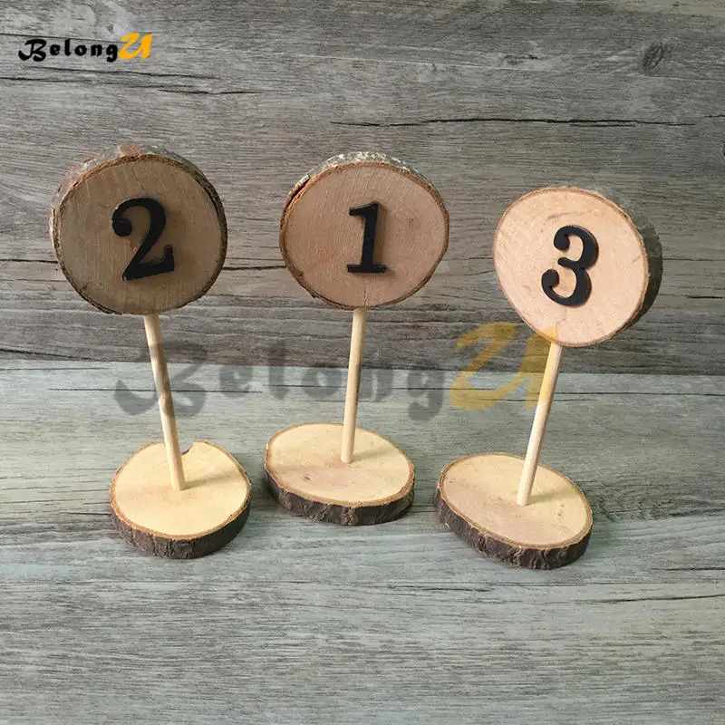 Table Numbers Wedding Decoration MUW-125-08
