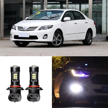 

2x Canbus H11 3030 21SMD LED DRL Daytime Running Fog Lights Bulbs Fit For Toyota Corolla 11-2013