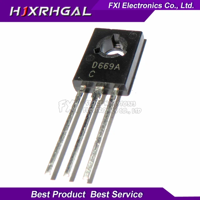 D669A Datasheet - Vcbo=180V, NPN Transistor - Hitachi