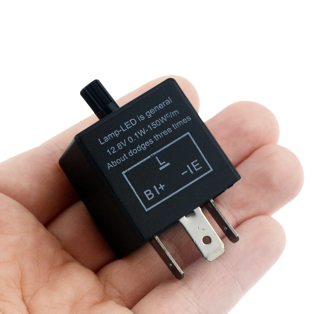 CF13 KT JL 02 Регулируемая частота автомобильных электронных мигалки 3 Pin мигающий