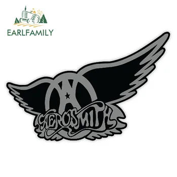 

EARLFAMILY 13cm x 8.7cm Aerosmith Red/Blue/Gray Sticker Car Styling Reflective Waterproof Funny Vinyl Decal Decorate Sticker