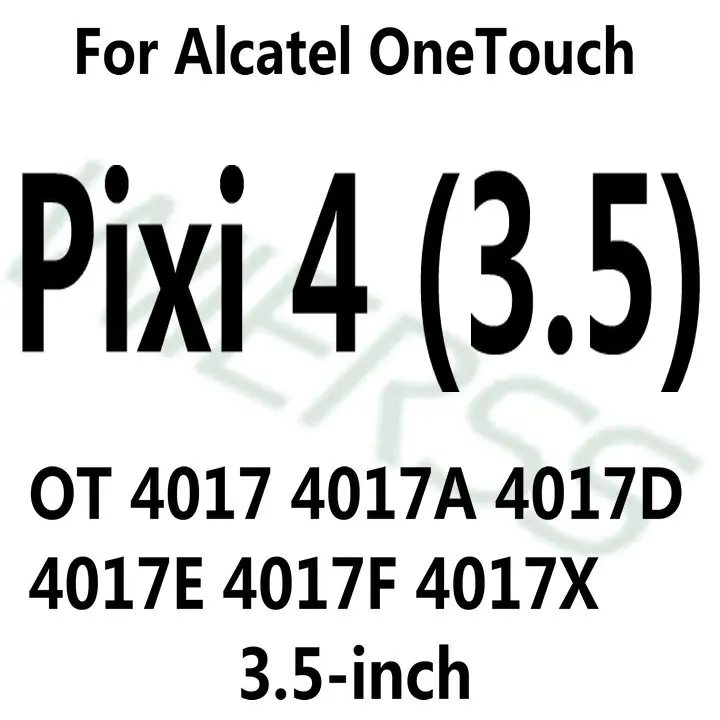 Закаленное Стекло Экран Защитная пленка для Alcatel One Touch Pop 2 3 4 4+ 4S S7/Pixi 3 4 3,5 4,0 4,5 5 5,0 5,5 6 6,0/первый - Цвет: alcatel Pixi 4 35