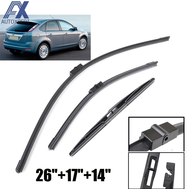 AX Misima For Ford Focus MK2 2004 2011 Windshield Windscreen Wiper