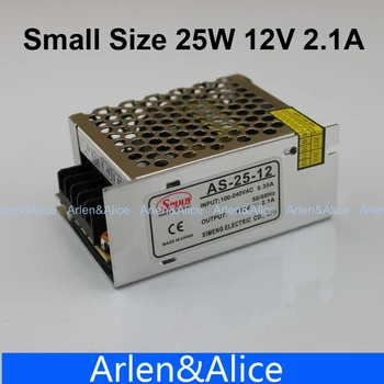 

25W 12V 2.1A Small Volume Single Output Switching power supply for LED Strip light