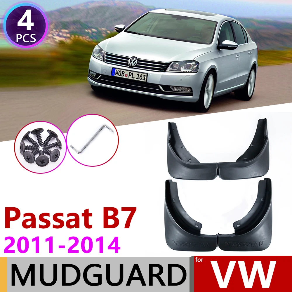 

for Volkswagen VW Passat B7 2011~2014 3C Mudguard Car Fender Splash Flaps Mud Guard Mudflap Accessories Variant Wagon 2012 2013