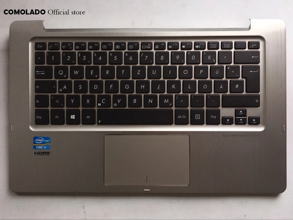 

GR Germany Keyboard For ASUS TX300 TX300CA with palmrest top case with backlight keyboard GR Layout