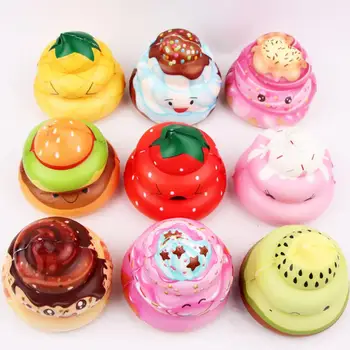 

None Funny Kawaii Simulation Poo Slow Rising Toy Stress Relief Toys Children Adult Gift Random Style
