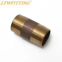 LTWFITTING медные трубы 3 "Длинные сосков Место 1-1/4" Мужской ДНЯО Воздух Вода