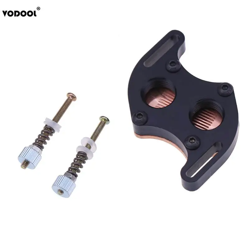 Северный и южный мост S Shape Waterblock G1/4 дюймовый медный упор 44 58 мм водяной блок с