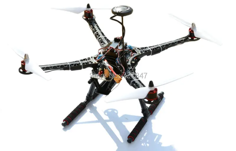 S500 Quadcopter Rahmen APM2.8 M8N GPS Power Modul 2212 920KV Motor 30A Simonk ESC Flysky i6 Sender