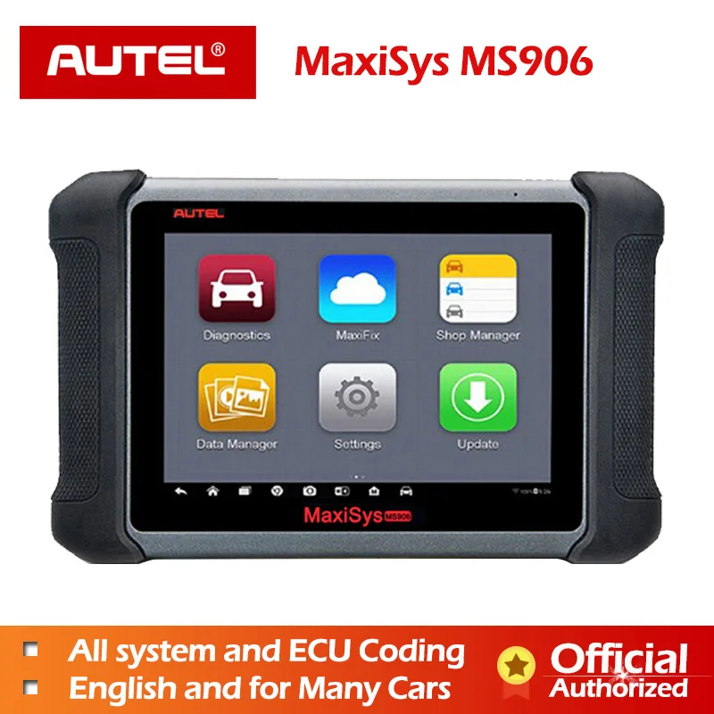 

Autel MaxiSys MS906 Diagnostic Tool Scanner Automotivo ECU Coding Programming OBD2/EOBD DS808 AUTEL TPMS Reset MS908 Service OBD