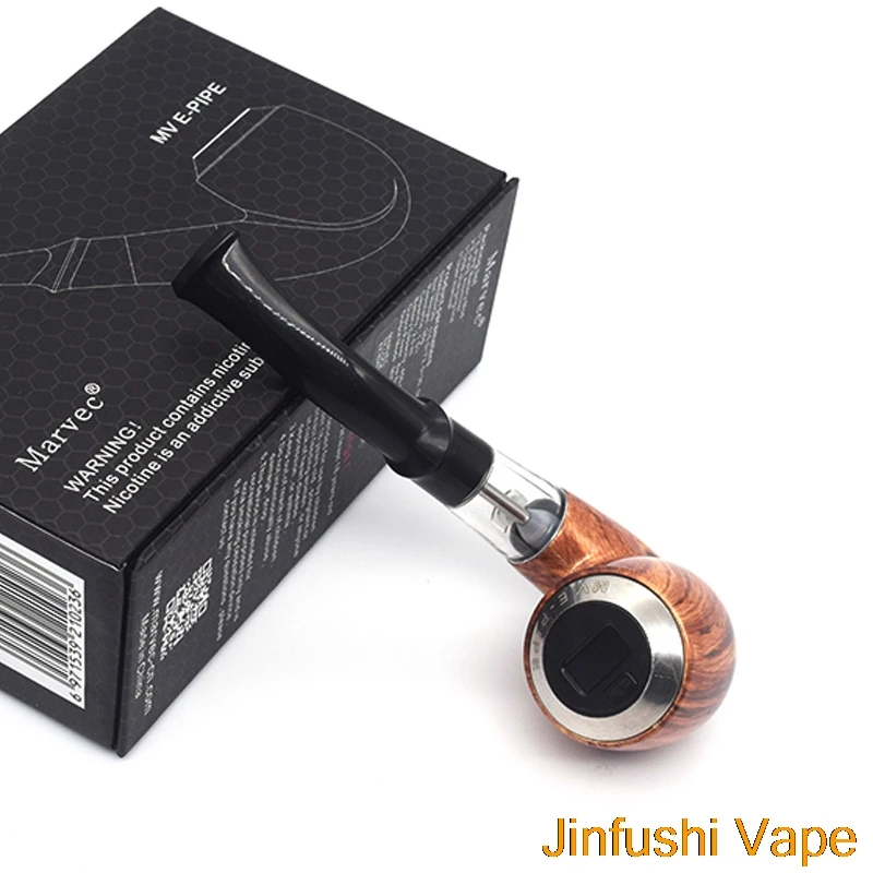 

New Marvel E Pipe Rechargeable Starter Kit 2.0ML Vapor Tank OLED Screen Variable Smoking Refillable Electronic Cigarette Vape
