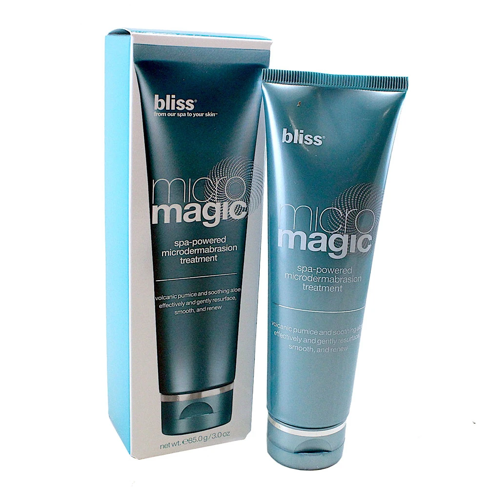 Bliss Micro Magic Spa-poweded Microdermabrasion Treatment 3oz. / 85g for Women