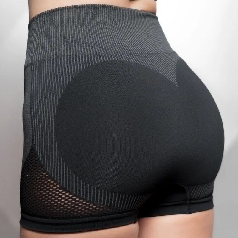 LipGym High-waisted Yoga Shorts Pants Leggings Gym Shorts Women Workout Activewear Running Shorts Control Top Breathe Freely