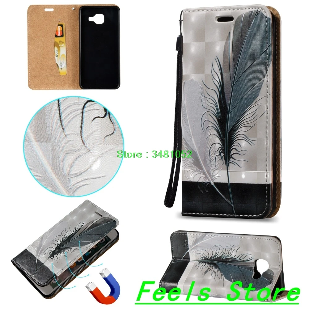 Флип Чехол Для sm-a310f A310F/DS a310n a310n0 a310m/DS случае телефон кожаный чехол для Samsung Galaxy A3