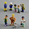 12Pcs/Set anime Fireman Sam action figure  figure PVC Figures doll toys 3-6cm Cute Cartoon  For Decoration or collection ► Photo 3/4