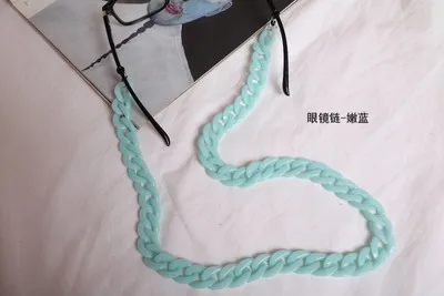70 см очки акриловые цепи шнур Мода дизайн стиль шнурок для очков ремешок ожерелье для чтения шнурок для очков
