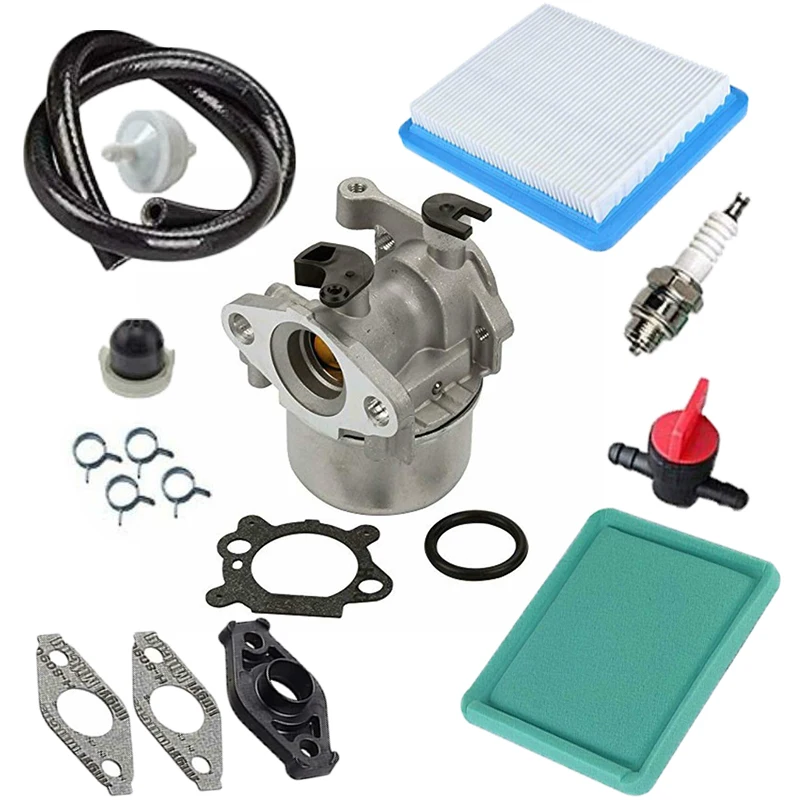 Карбюратор, воздушный фильтр комплект ДЛЯ Briggs& Stratton 799871 799866 796707 двигателя