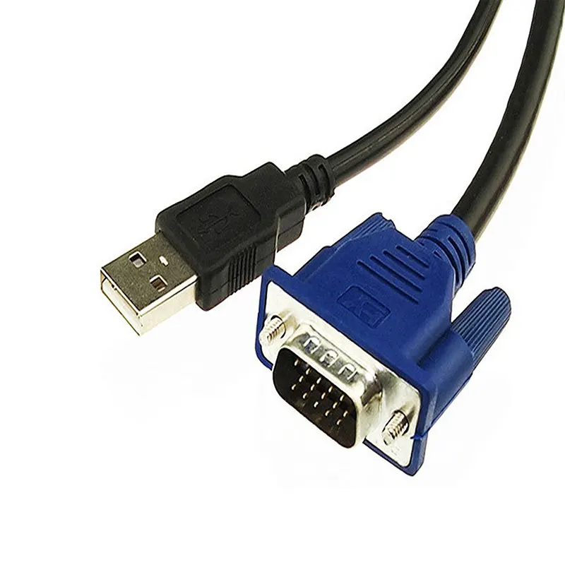 Новый DVI M1 DA(30 + 5) штыревой разъем для 15Pin VGA USB адаптер Соединительный кабель