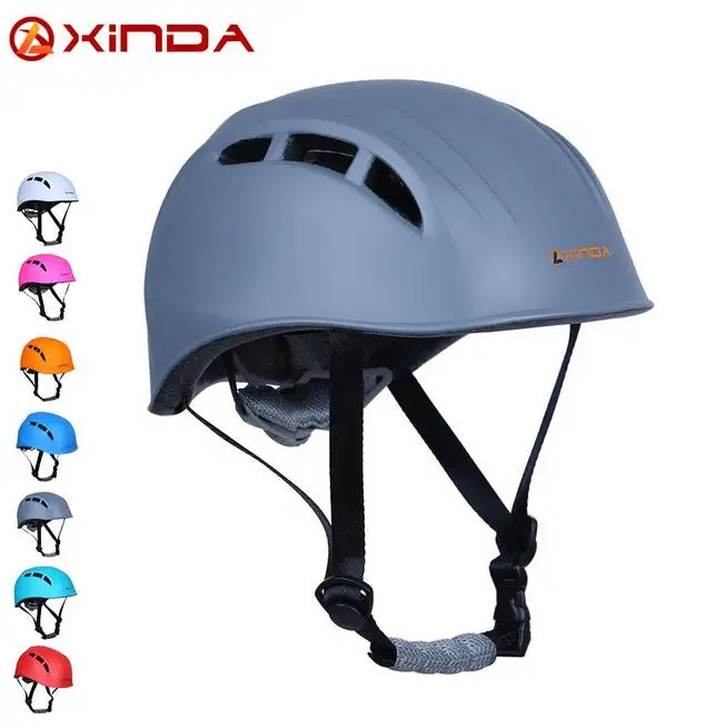 

XINDA Adjustable Mountaineering Helmet Head Safety Guard Protective Gear Rescue Tool Sports Safety Helmets for Rock Climbing