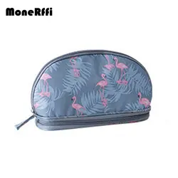 MoneRffi 2019 для женщин портативный печати косметичка Сумка для хранения клатч с большой ёмкость двойной слои дорожный макияж сумки новый