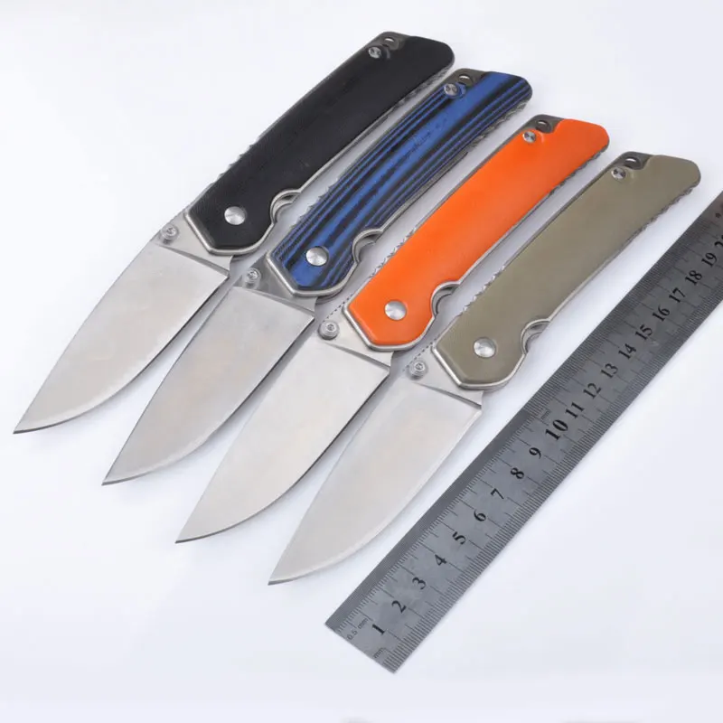 

High Quality D2 blade G10 handle folding knife outdoor camping survival tool hunting tactical EDC knives