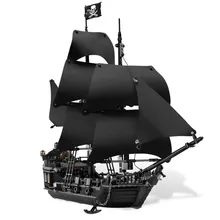 804pcs The Black Pearl Ship Legoings Building Block Sets Toys Best Gift for Children Birthday LegoINGl Pirates of The Caribbean lepin 16051 creative ideas pirates of caribbean ship in a bottle building block bricks kids toys clone legoings 21313 lepin toys