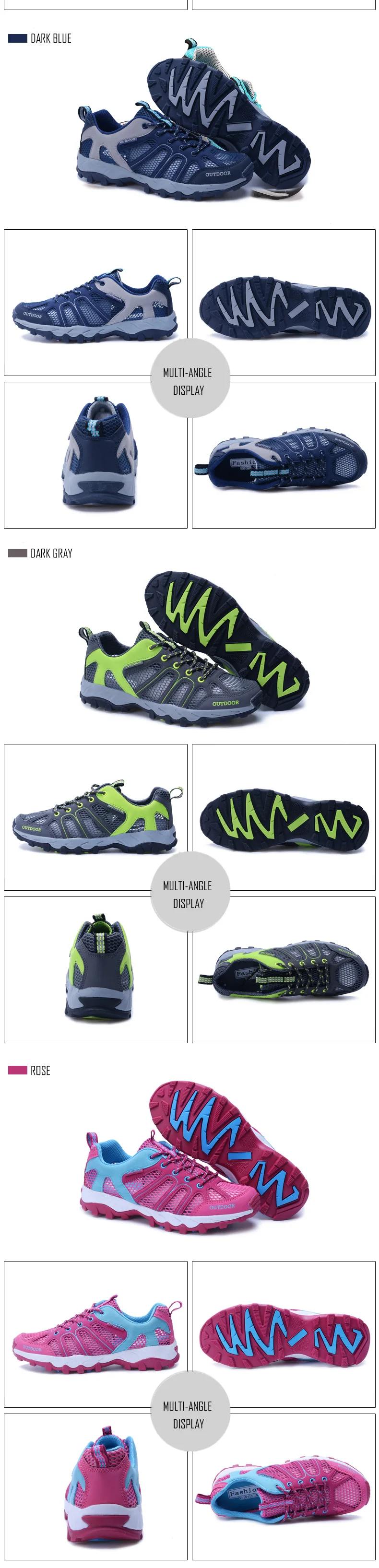 BD-6110 Men and women outdoor climbing breathable couple shoes (6)