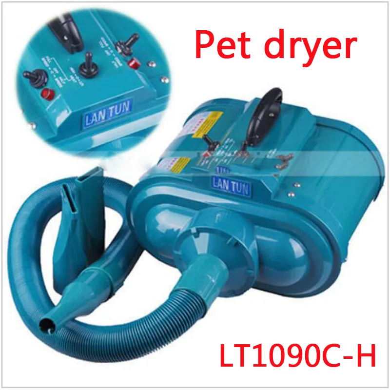 

4pc 2016 NEW LT1090C-H 4 Gear Speed Dual-motor Professional Pet Hair Dryer Blower 3600W 220V