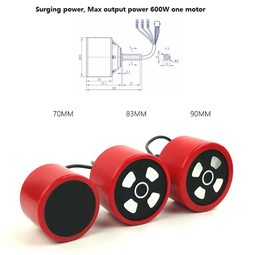 70 мм 83 мм 90 мм Электрический скейтборд 350 Вт 500 Вт 600 Вт Мотор беспроводной датчик пульт дистанционного управления привод концентратор мотор комплект с грузовиком