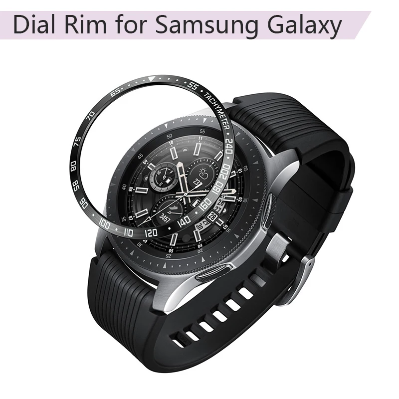

Dial Rim Frontier Sleeve Cover for Samsung Galaxy Watch 42 46MM Anti Scratch Stainless Steel Dial Steel Ring Smart Watch Parts