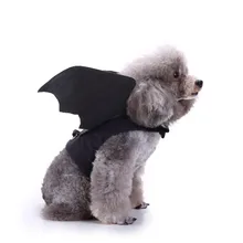 Хэллоуин для домашней собаки крылья летучей мыши костюмы жгут наряды собаки Косплей Одежда для маленьких собак кошек