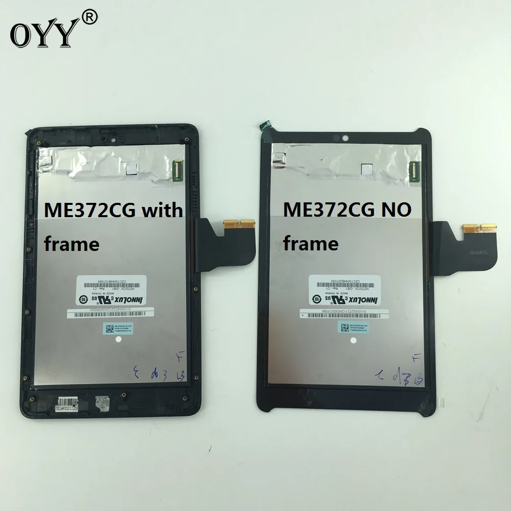 

LCD Display Panel Screen Monitor Touch Screen Digitizer Glass Assembly For Asus Fonepad 7 LTE ME372CG ME372 KOOE K00E 5470L FPC