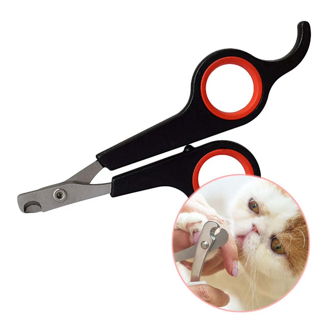 Muticolor для домашних собак и котов коготь с птичьими носками из нержавеющей стали Уход за ногтями Маникюрный Инструмент триммер для ногтей