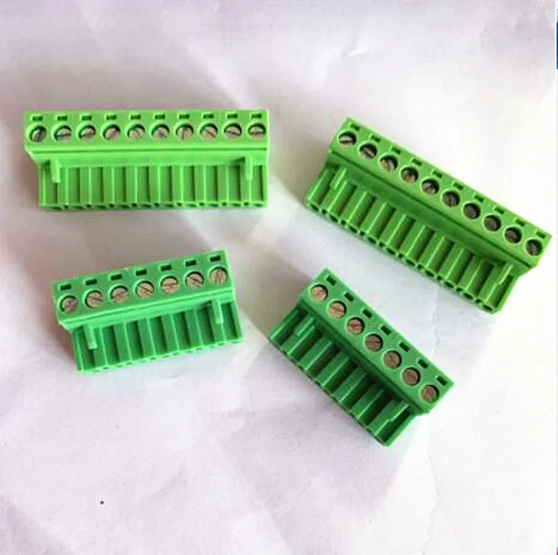 

10pcs male 2EDG 5.08mm plug-in 2EDGRK5.08 plug green terminal 2p3p4p5p6p7p8p9p10p-24p wiring plug