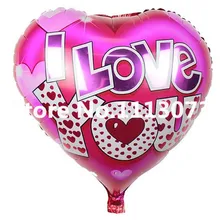5 шт./лот! 45 см алюминиевый шар/свадебные шары/шар в форме сердца/гелий фольгированные шары BODA Casamento