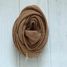 Детский Пеленальный кокон вязаный свитер Для Новорожденных Обертывание реквизит для фотосессии вязаный крючком детская корзина-мешок наполнитель позирует слой ребенок Фотография реквизит