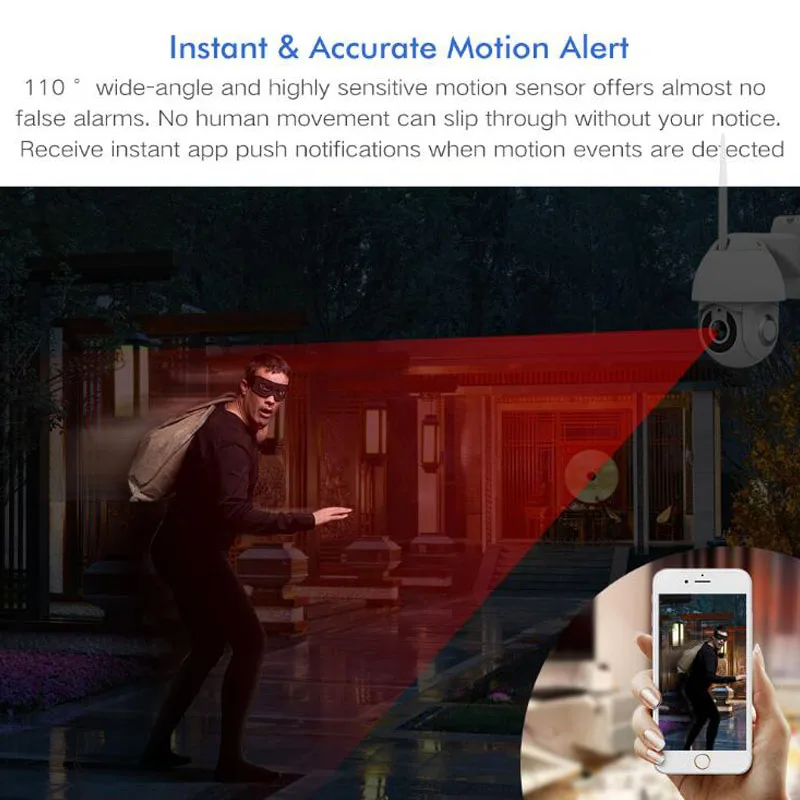 RorainT Wifi наружная ip камера Водонепроницаемая IP66Two way аудио монитор 720P/1080P HD