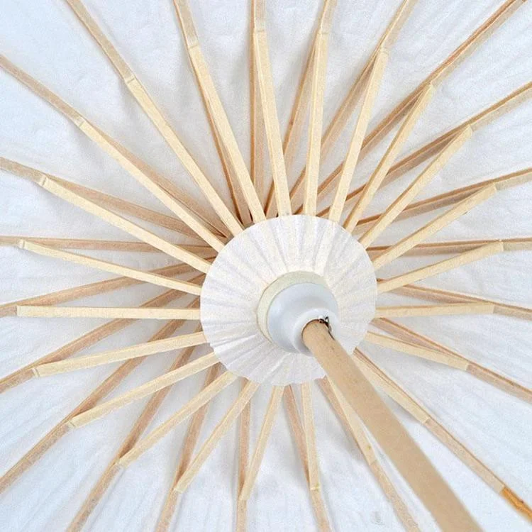 DIY Живопись белые бумажные зонтики свадебные зонтики китайский стиль мини дизайнерский Зонт Зонты