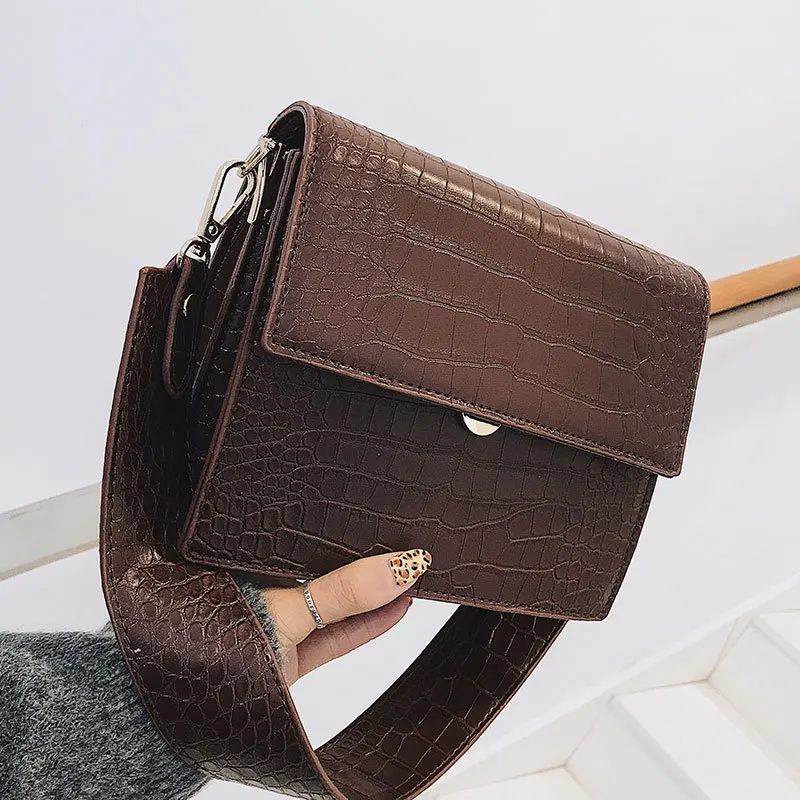 

Bolsos mujer Women Crossbody Bag Fashion Stone pattern Small Bags PU Leather Shoulder Bags for female Handbags designer sac