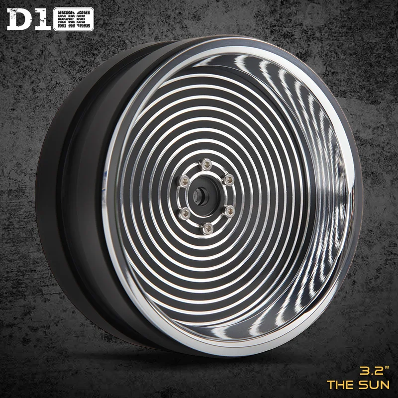 

4pcs D1RC 3.2 Inch RC Annulus Aluminium Alloy Wheel Rim For For Traxxas TRX-4 TRX4 RC4WD D90 D110 TF2 Axial SCX10 90046