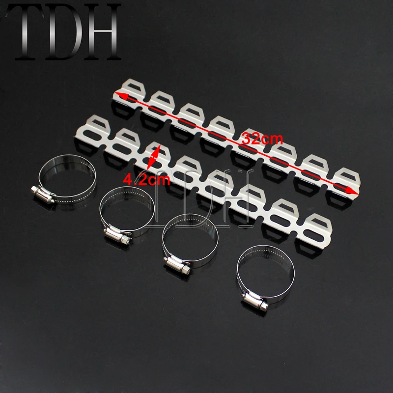 Мотоциклетная выхлопная труба для BMW F800 700GS 650GS R1150GS R1100GS Yamaha XT660R XT1200Z Triumph Tiger