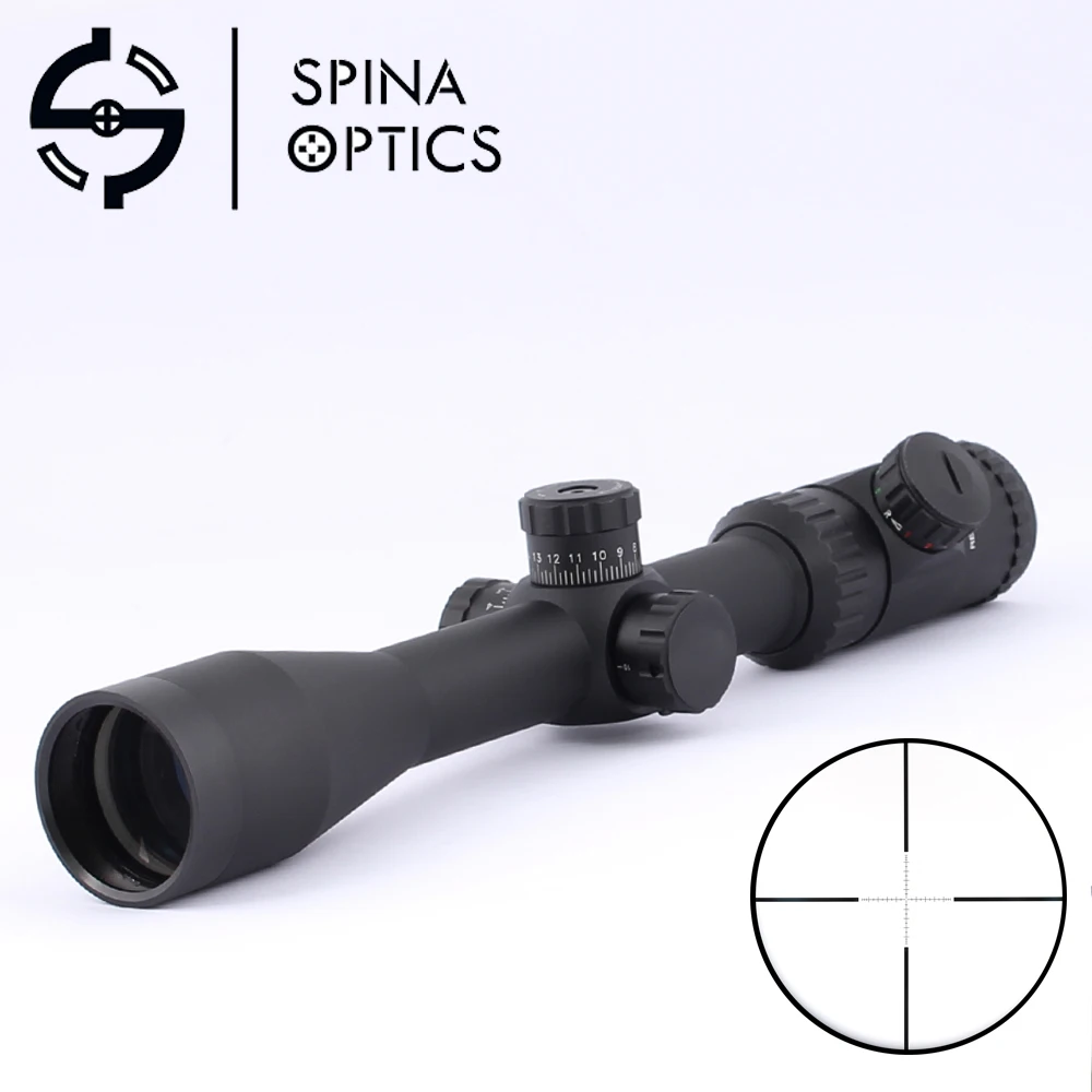 

SPINA OPTICS Hunting Scope 3-12X44 SF IR Red Iluminated Tactical Scopes Sight Optics Hunting Rifle scope
