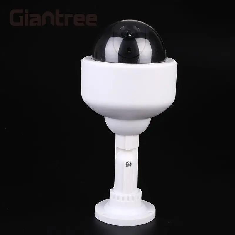 

giantree Fake IP Camera Ourdoor Surveillance Imitation High Simulation CCTV Camera Monitor Hemisphere Red LED Lights Spherical