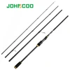 JOHNCOO Steed Carbon Spinning Fishing Rod Casting Travel Rod 2.1m 2.4m 2.7m 4 Section M Power 5-20g Fast Action sensitive tip ► Photo 1/6