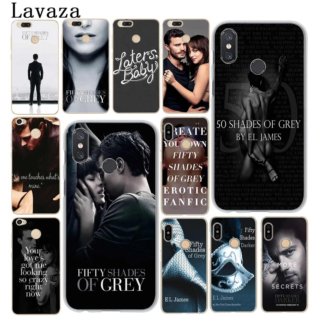 Lavaza Fifty Shades of серый темный чехол для телефона Xiaomi MI 10 9 9T CC9 CC9E A3 Pro 8 SE A2 Lite A1 pocophone f1 6