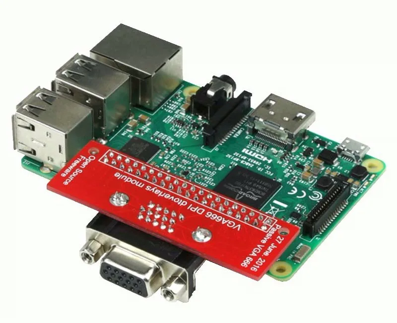 VGA адаптер 666 для Rapberry Pi 3 Модель B+ Raspberry Pi 3B plus Raspberry Pi Zero Gert-VGA-адаптер